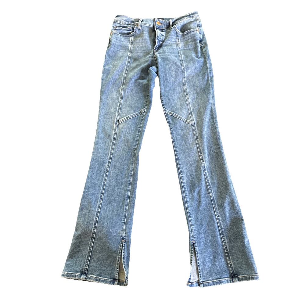 Mid Rise Express Skyscraper Jeans Size 10 Regular women’s denim bootcut